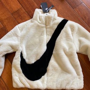 Nike Faux Fur Jacket